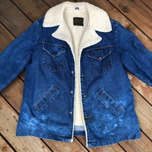 Vintage Wrangler Wrange Sherpa